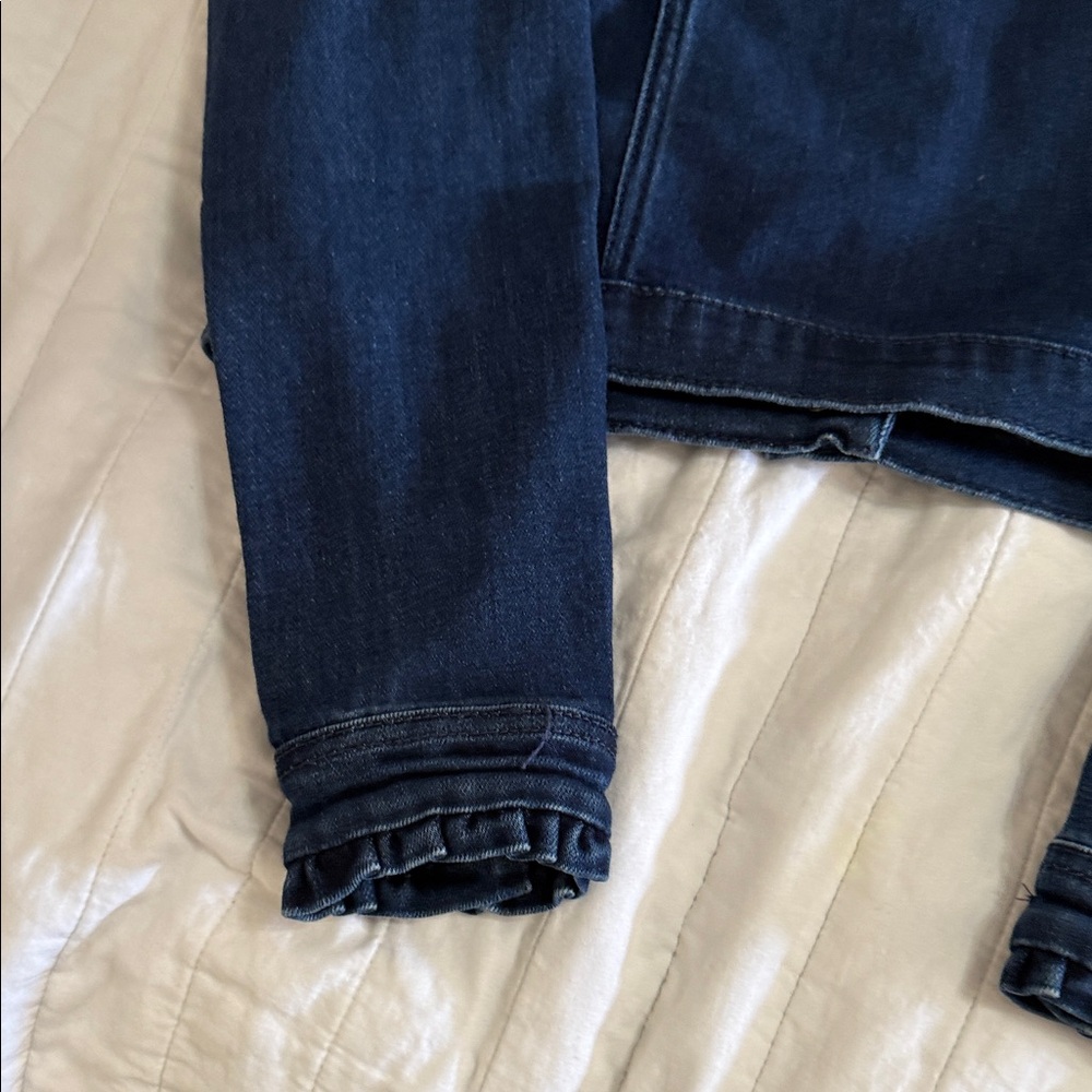 Draper James Dark Blue Jean Jacket: PRISTINE CONDITION - Picture 11 of 11